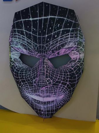 Face Shape LED Display