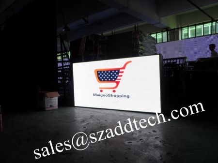 USA P6mm Indoor LED Sign for Fashion Shop Advertising Use